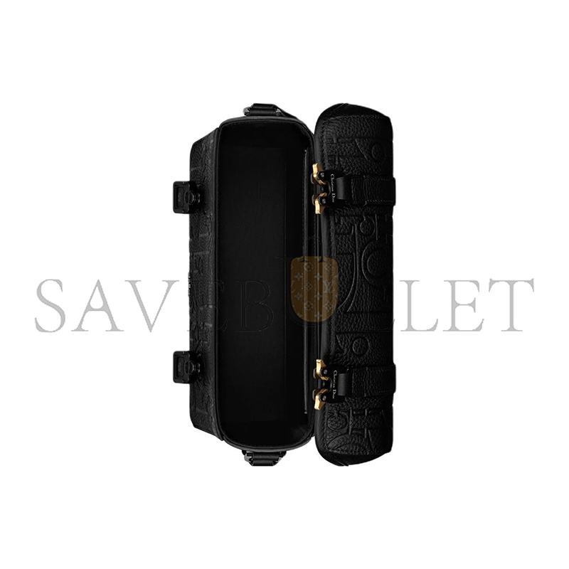 DIOR HIT THE ROAD GRAINED CALF LEATHER 1ESPO333LLG-H00N (24*18*8cm)